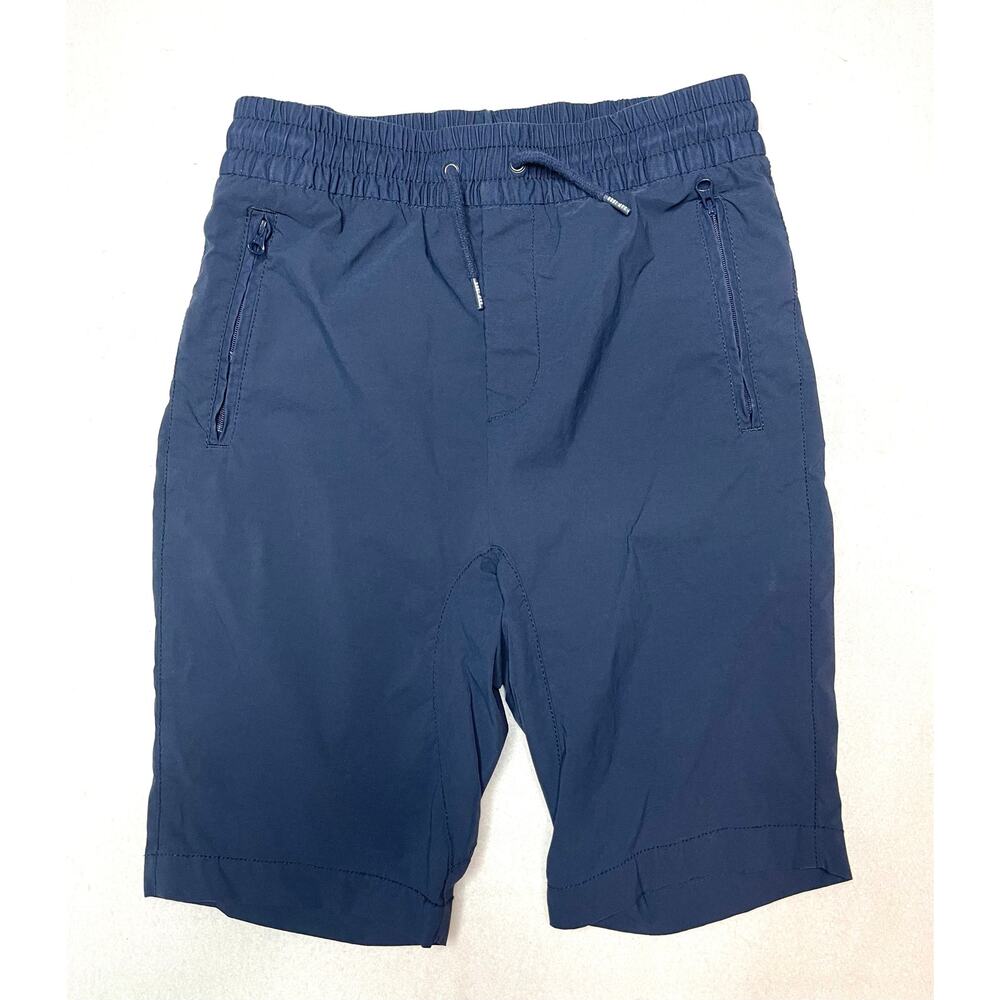 GAP Kids XXL Blue Shorts with Zipper Pockets and Drawstring